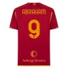 Maillot de Supporter AS Roma Abraham 9 Domicile 2023-24 Pour Homme